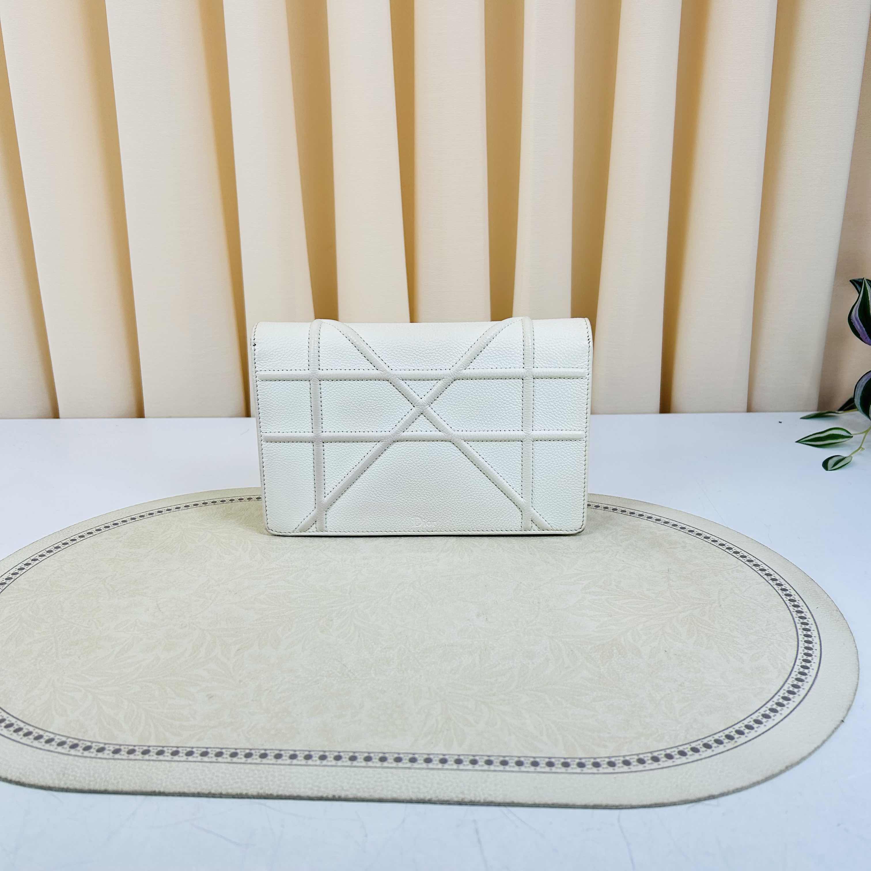 DIOR Shield Bag (White)