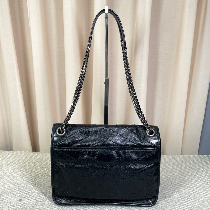 Saint Laurent Niki Chain Bag Black 27cm