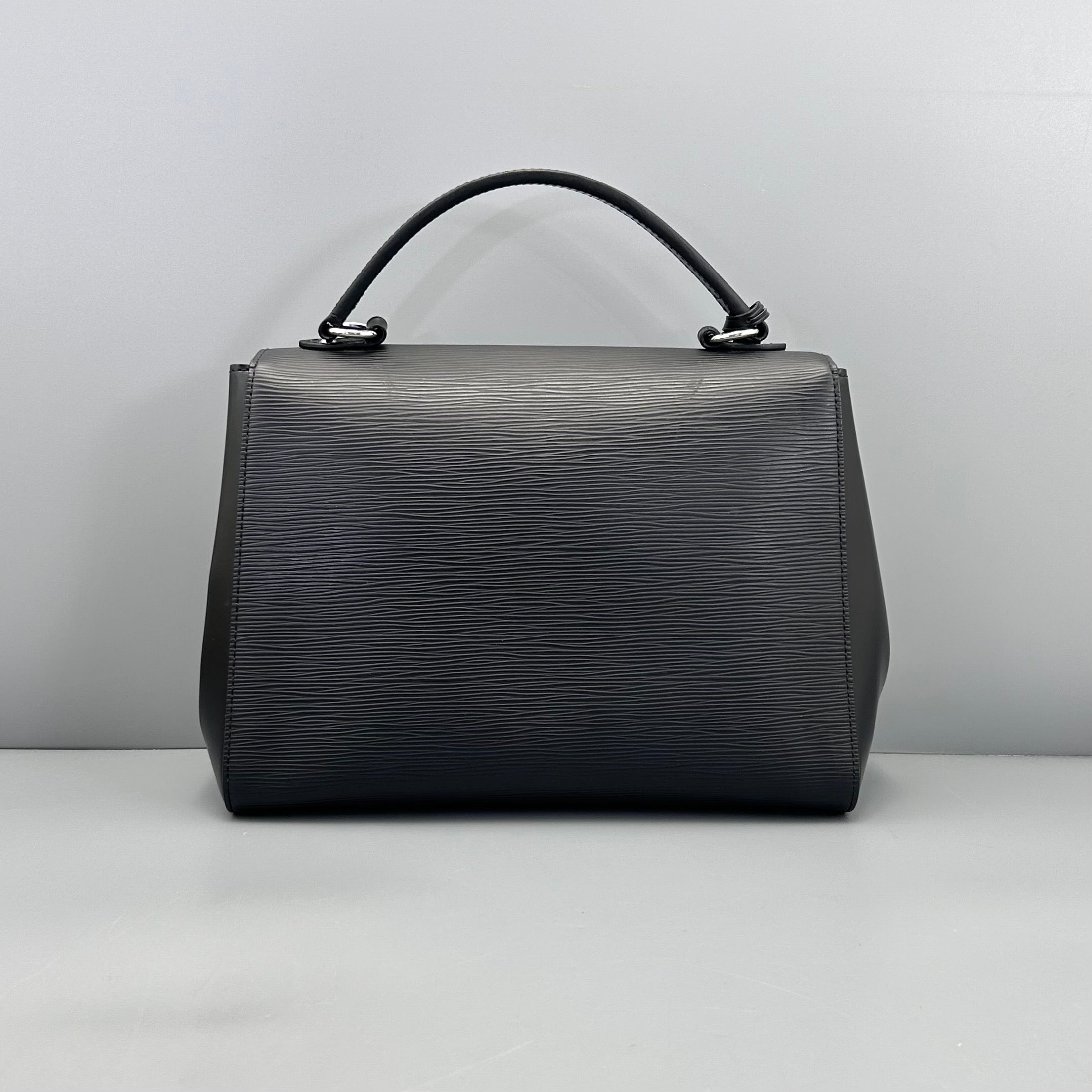 Louis Vuitton Black Epi Leather Cluny