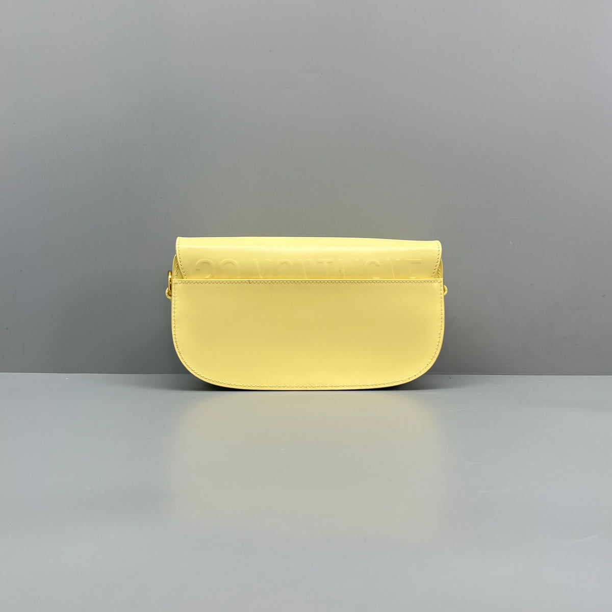 Dior Bobby East-West Yellow Box Calfskin Gold Hardware