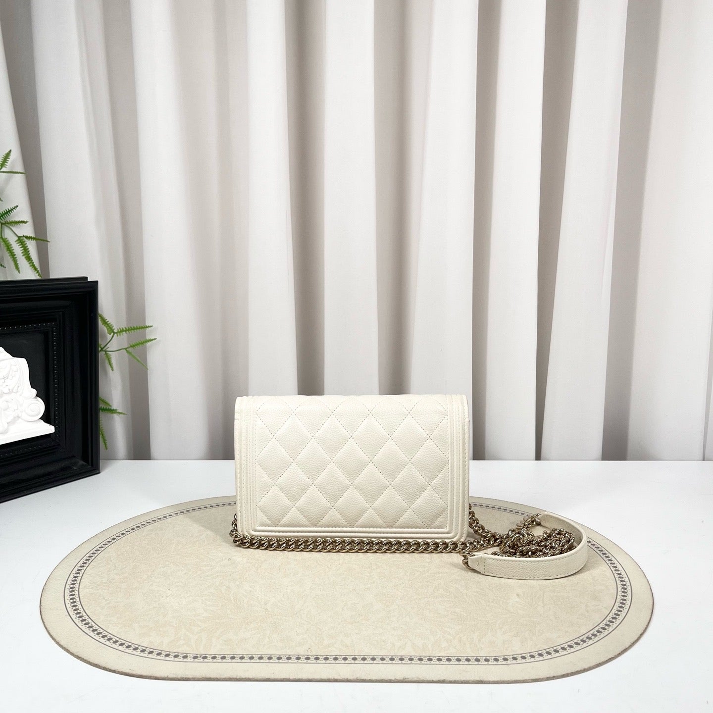 Chanel Le Boy WOC Chain Bag