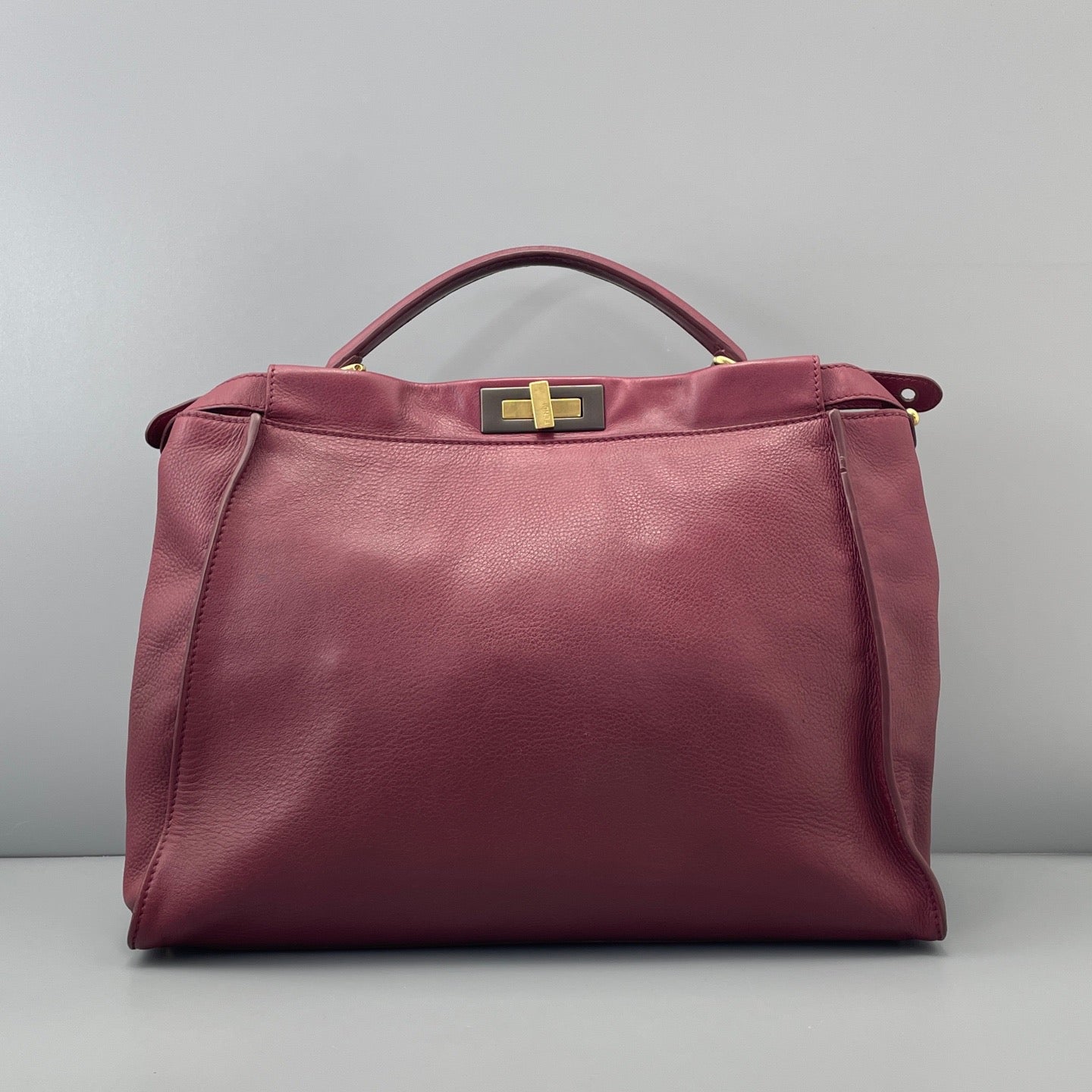 Fendi Peekaboo Large Burgundy