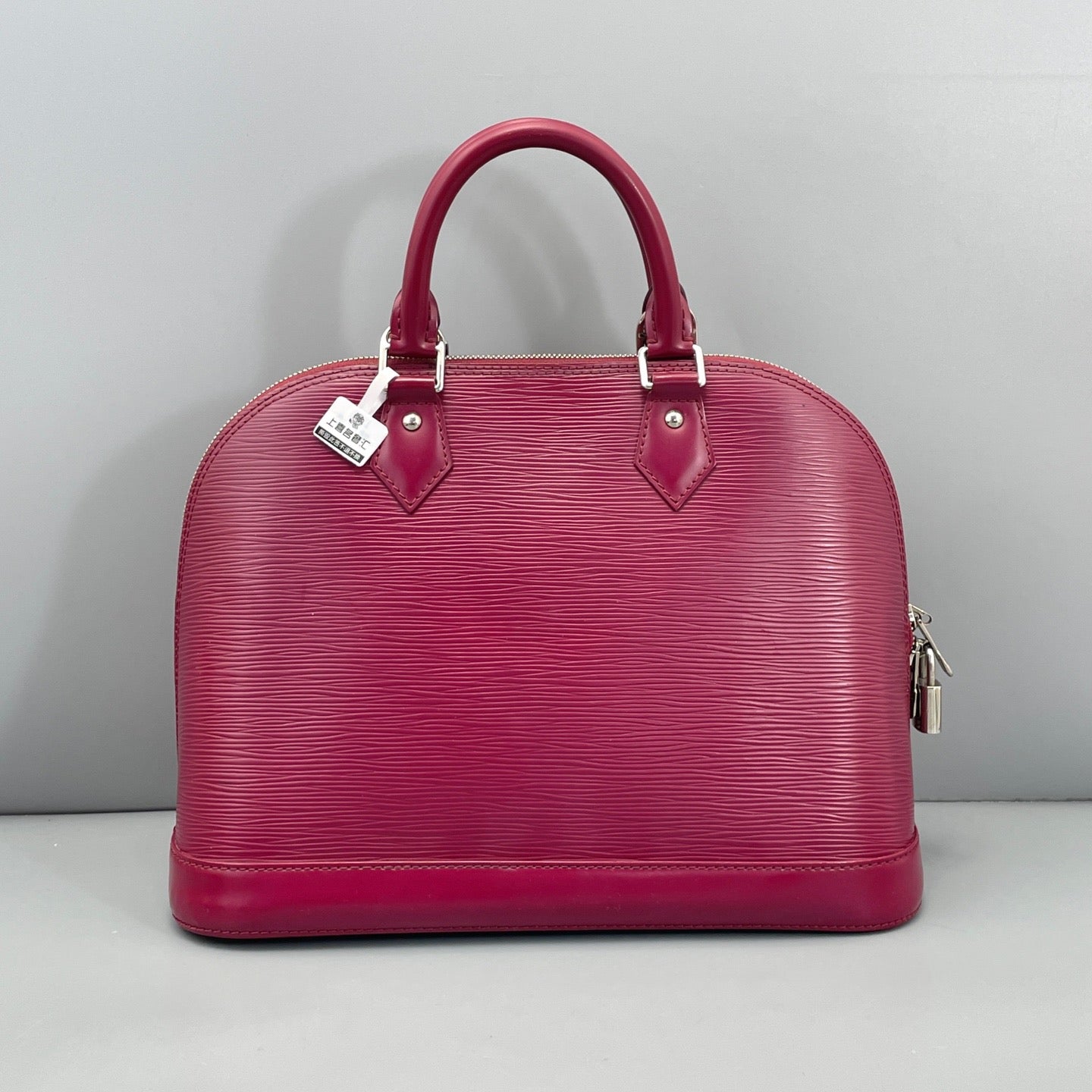 Louis Vuitton Fuchsia Epi Leather Alma