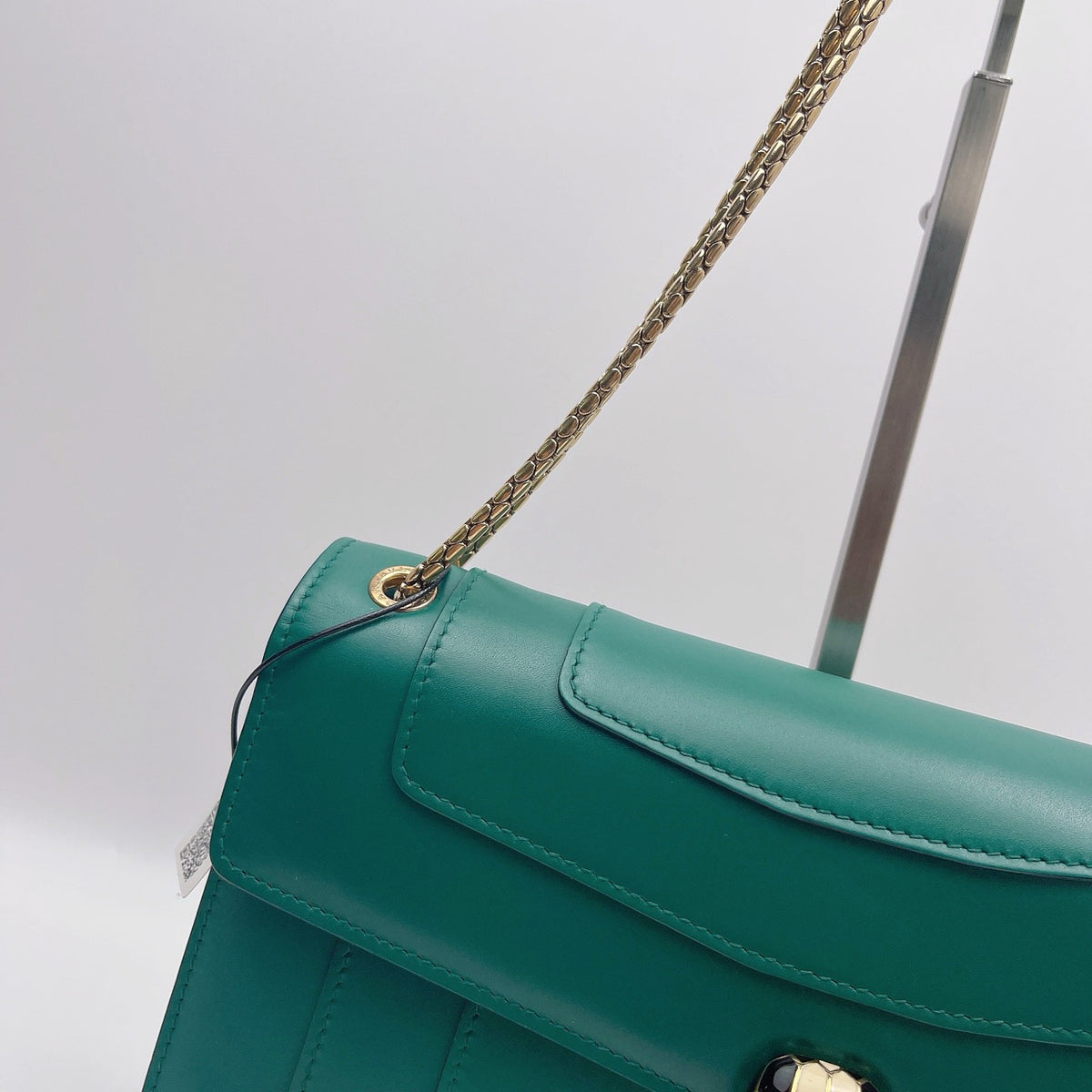 Bvlgari Serpenti Forever Shoulder Bag, Emerald Green