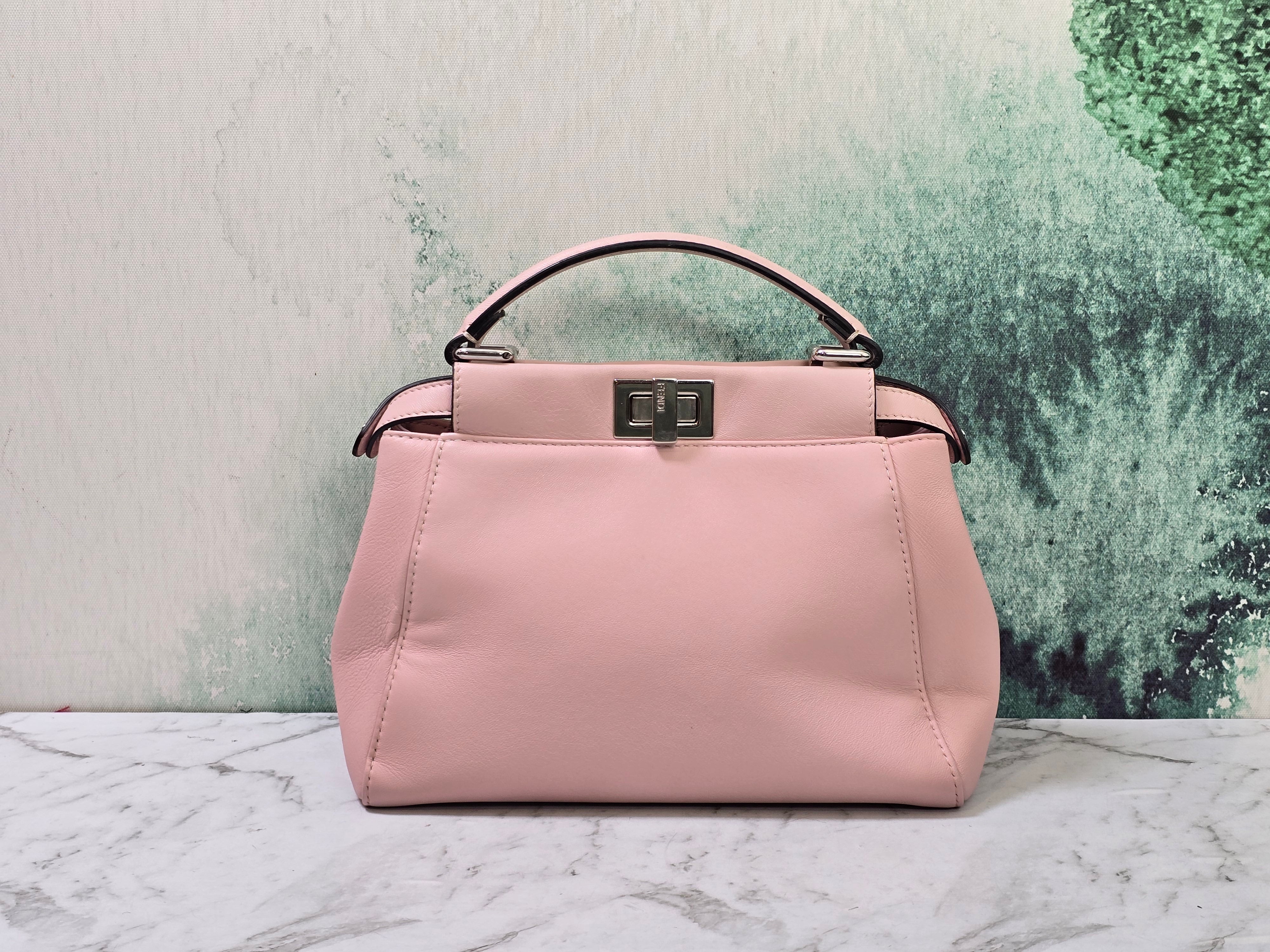 Fendi Peekaboo Mini Pink