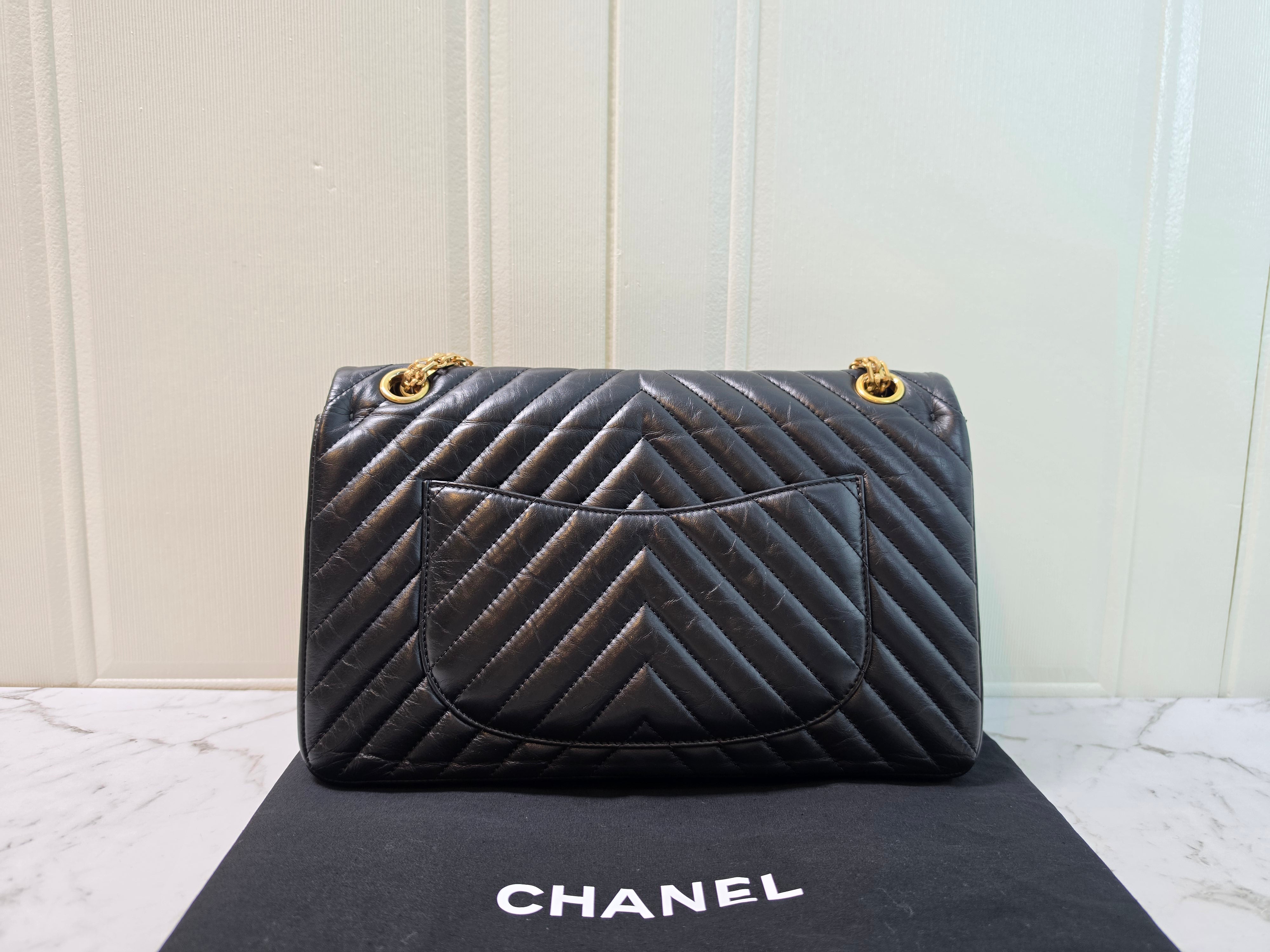 Chanel 2.55 Reissue Medium Black