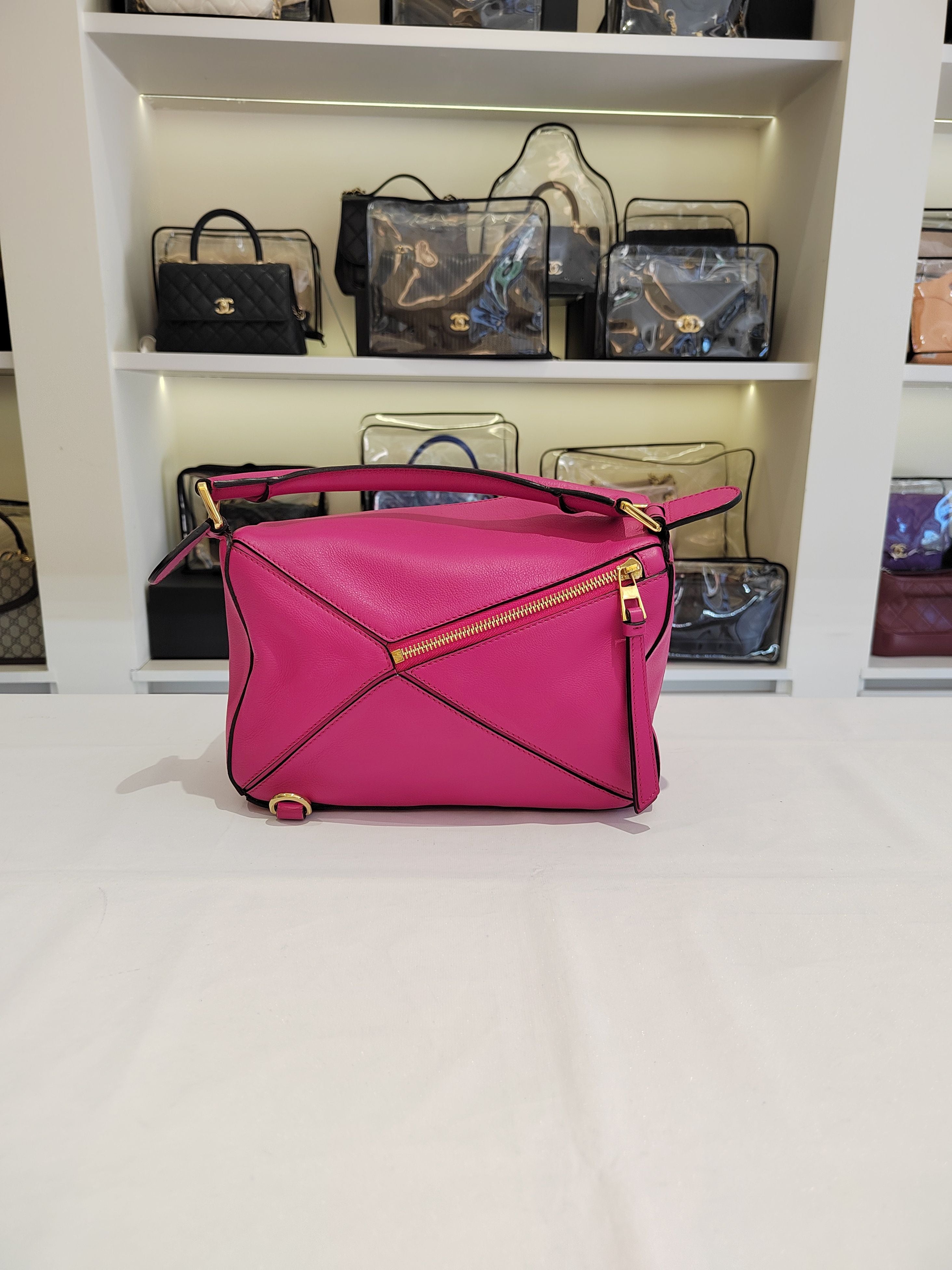 Loewe Puzzle Small Pink