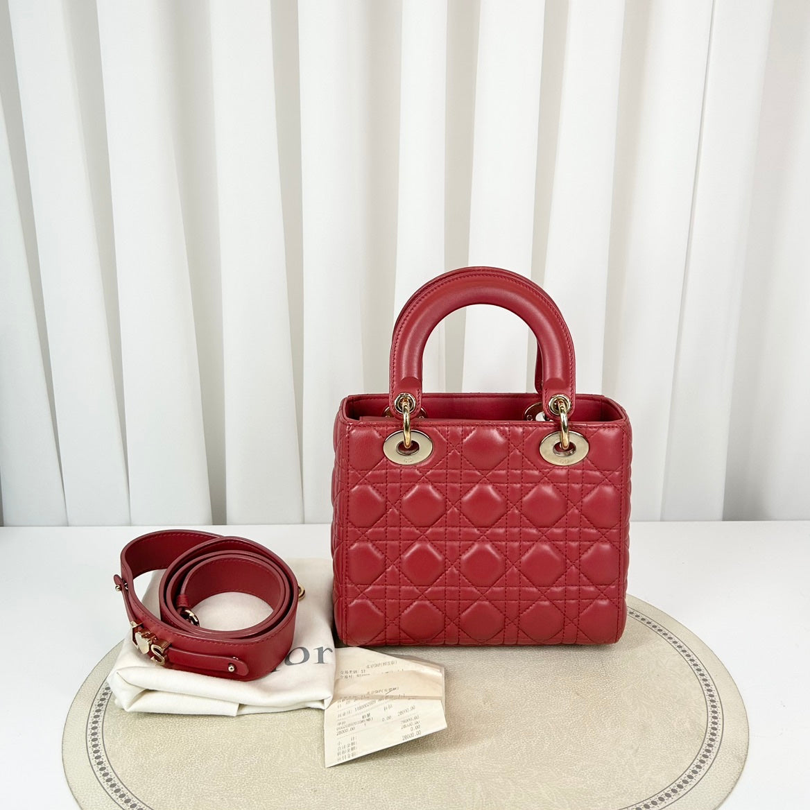 Dior Lady Dior Red