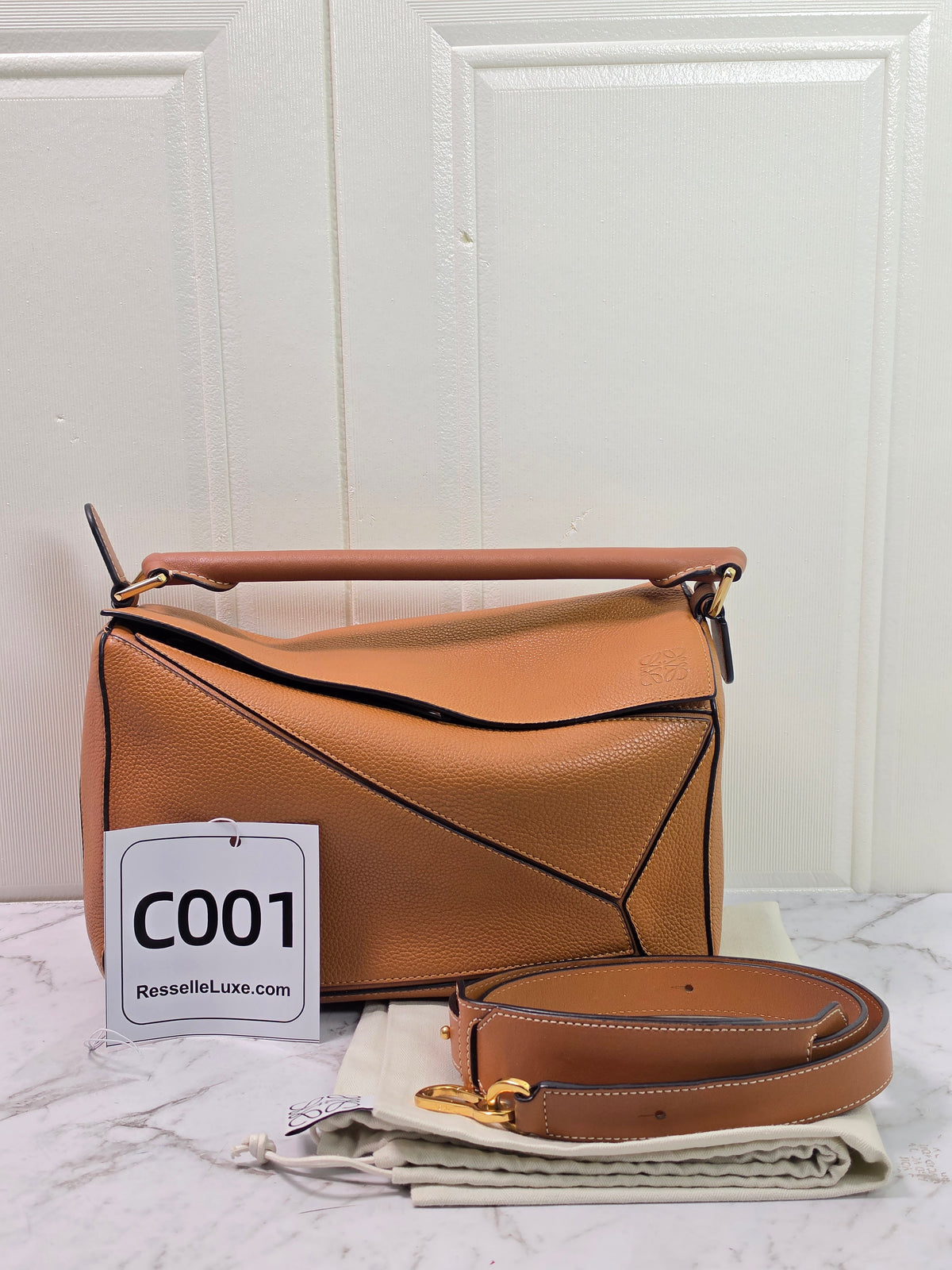 Loewe Puzzle Medium Grained Leather