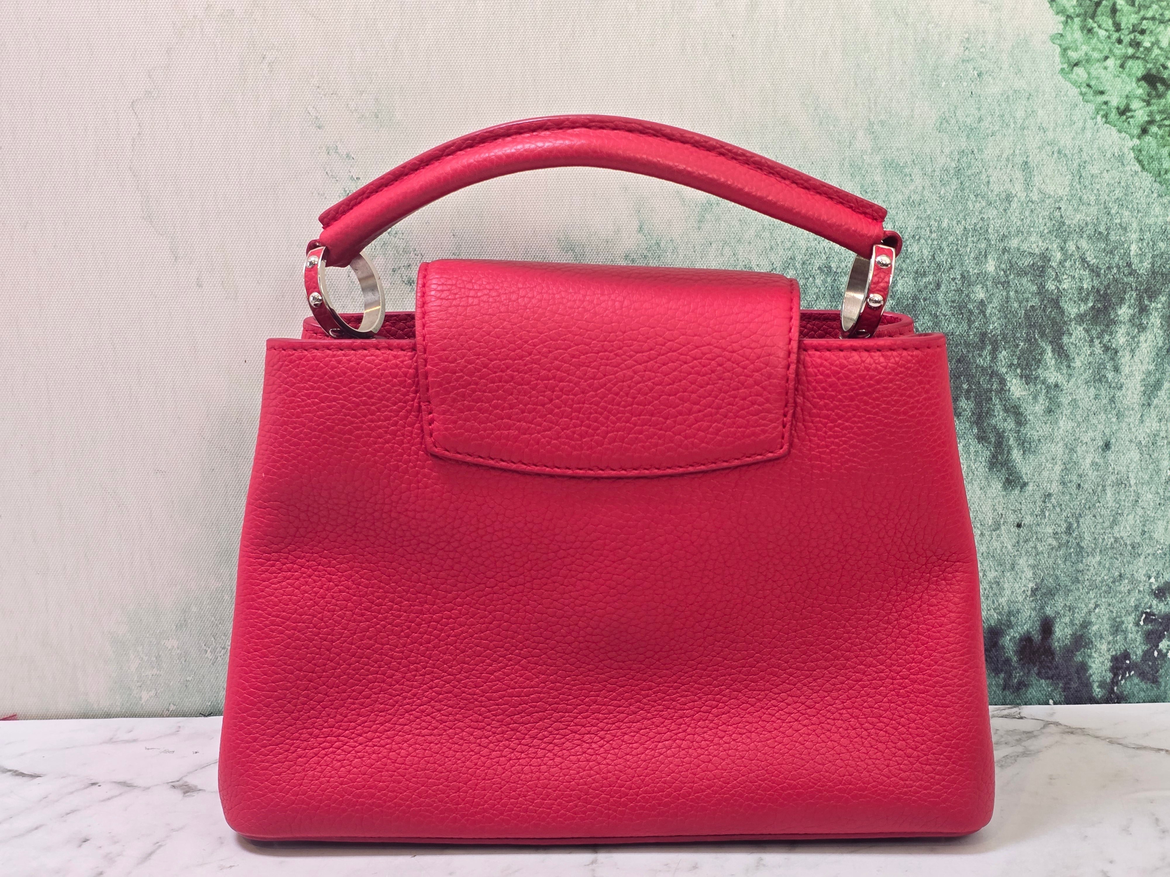Louis Vuitton Capucines BB Red
