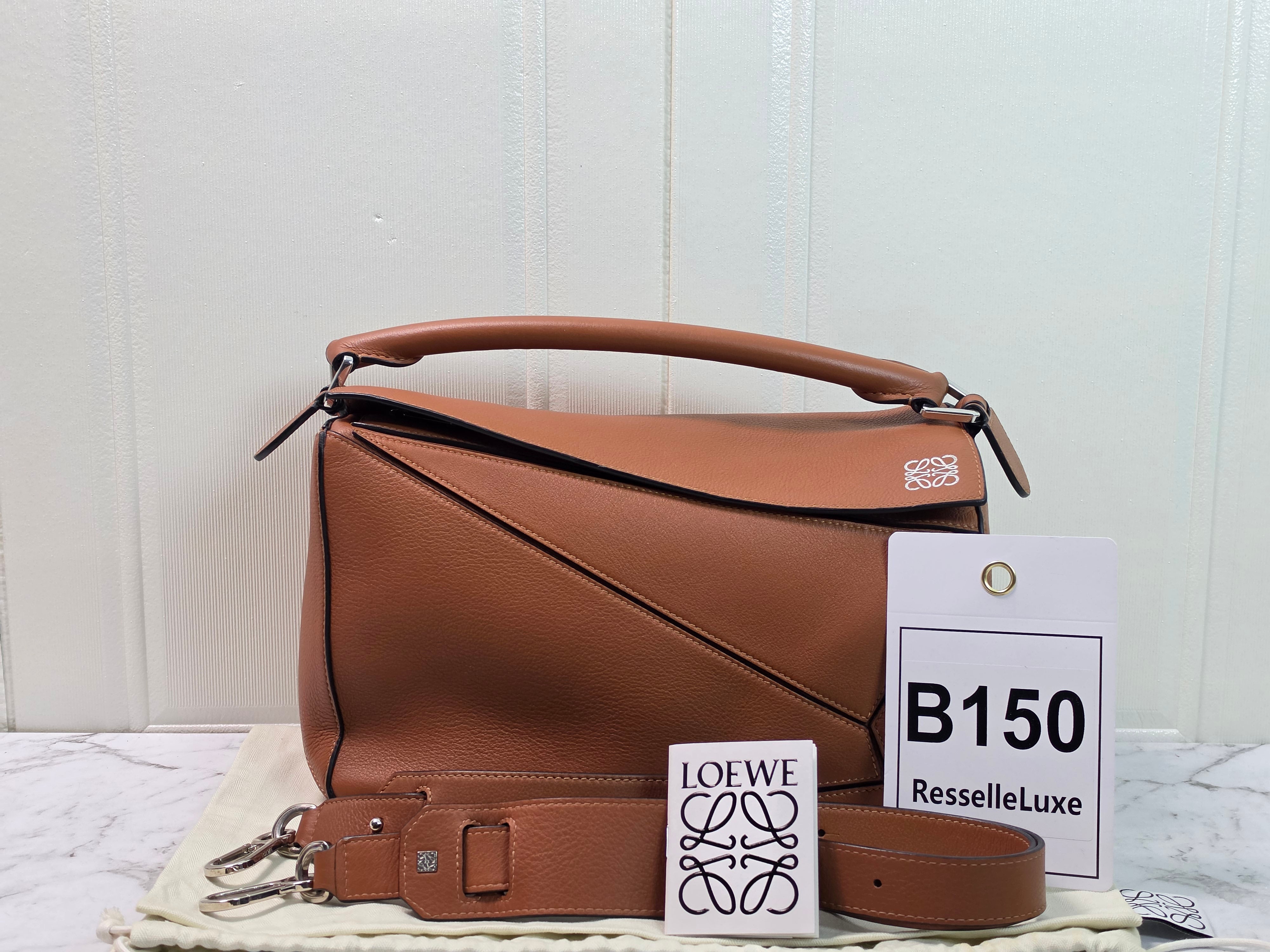 Loewe Puzzle Tan Medium