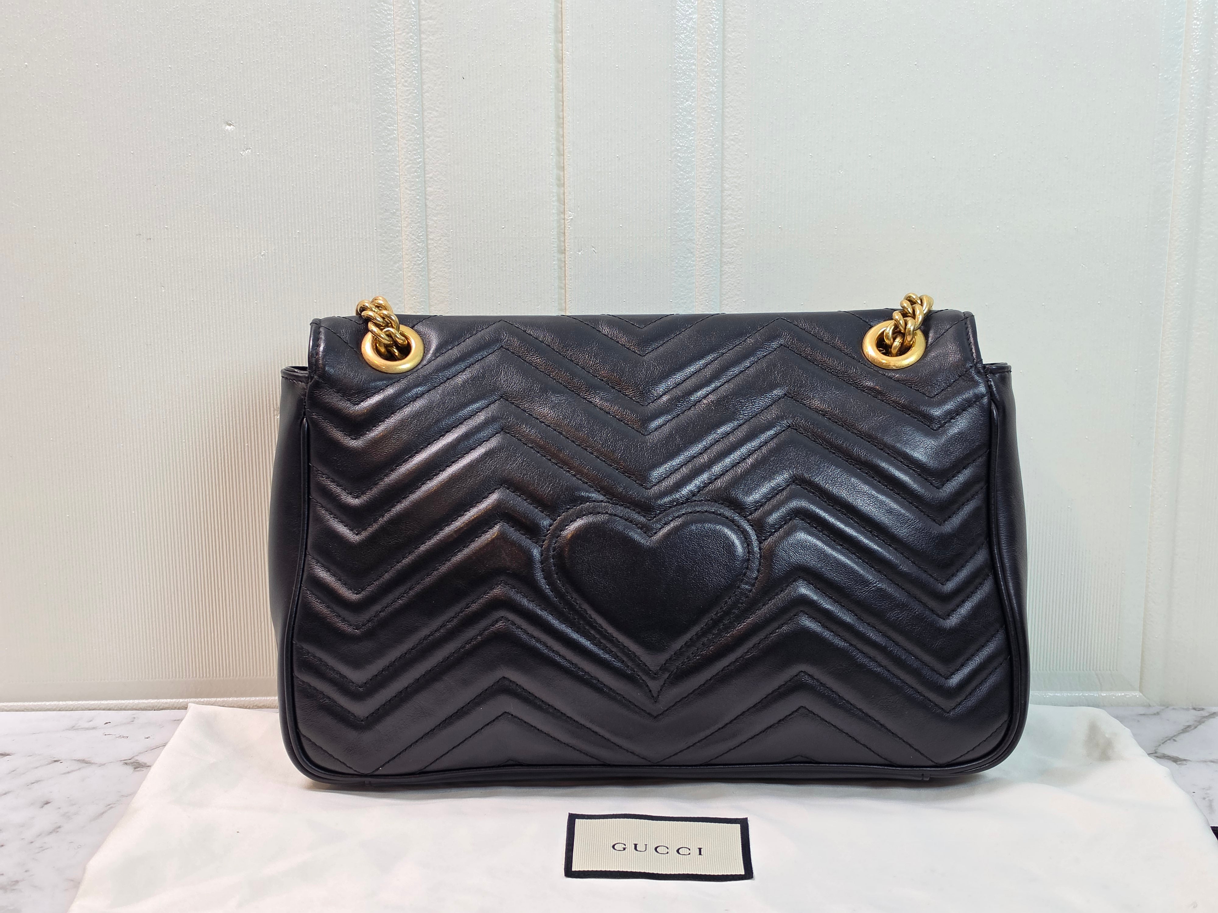 Gucci Marmont Flap Black Large