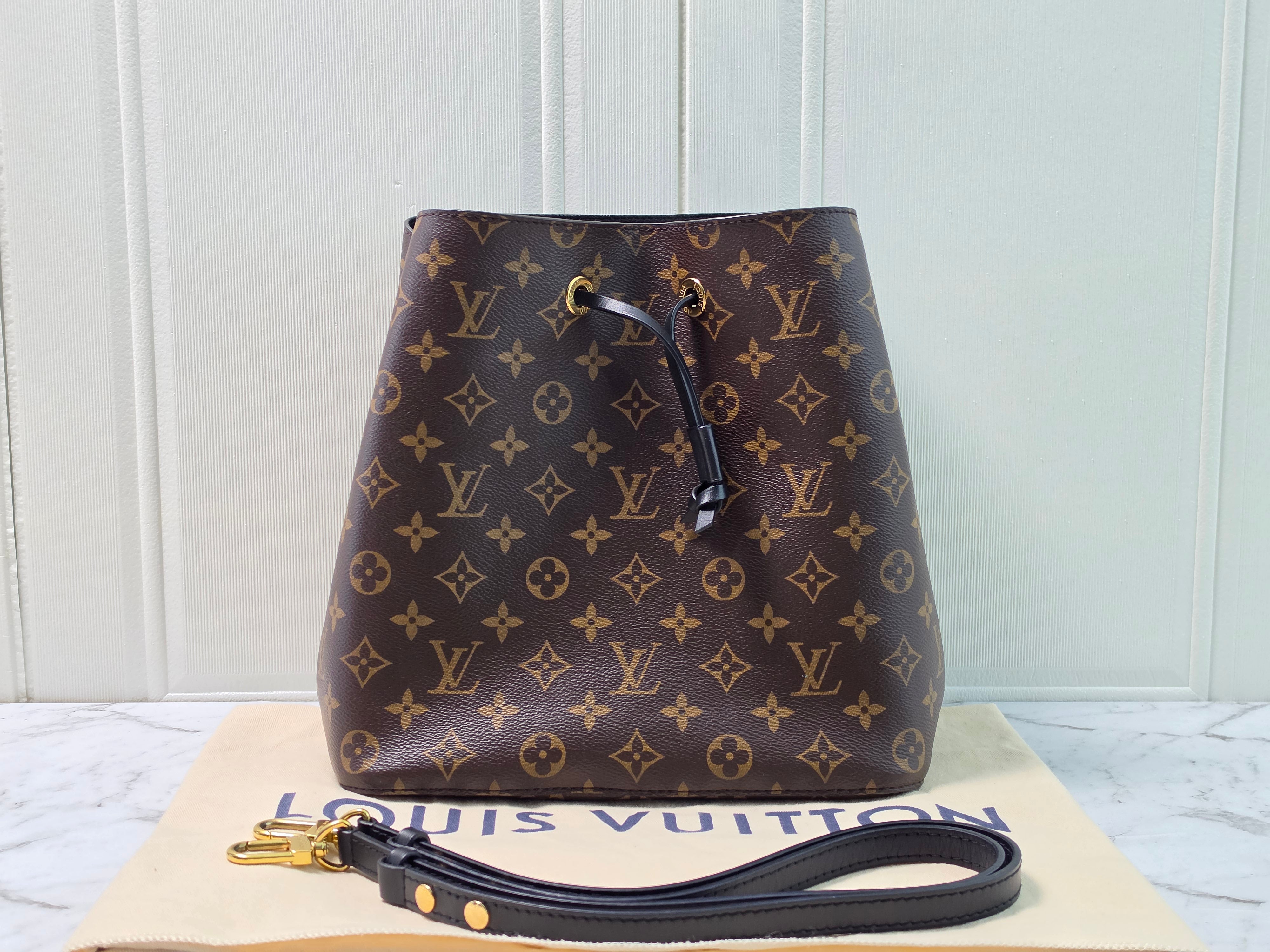 【紐なし・金具はずれ】LOUIS VUITTON Louis Vuitton NeoNoe MM Bucket Bag – ResselleLuxe