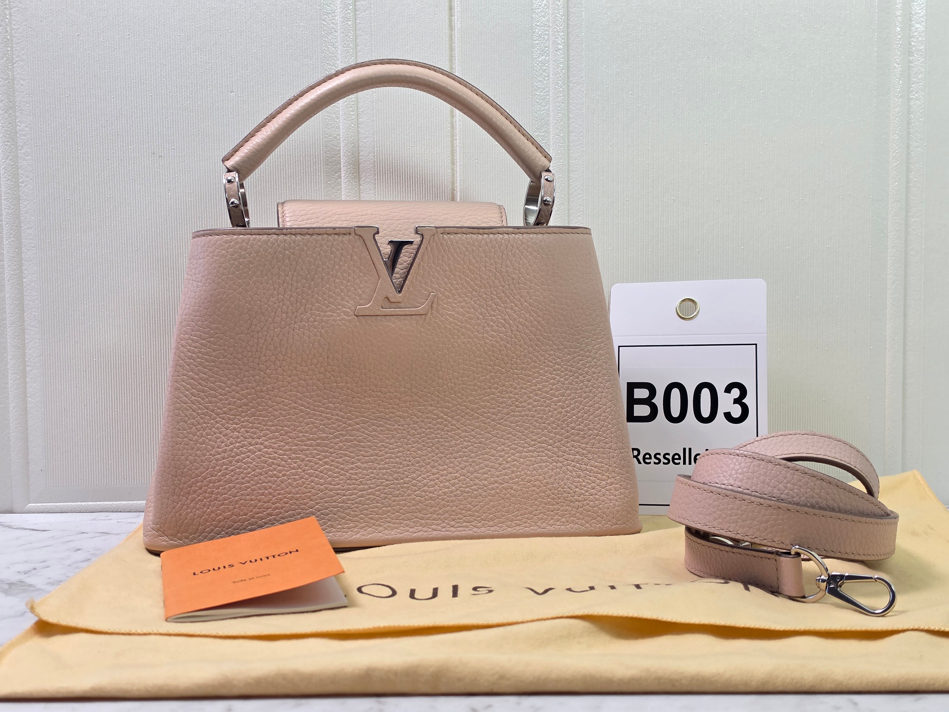 Louis Vuitton Capucines BB Light Pink