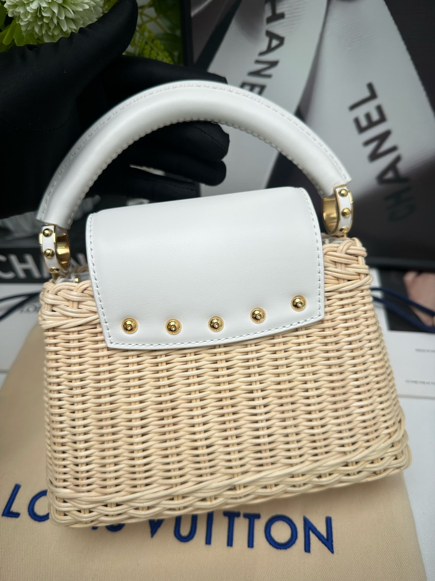 Louis Vuitton Capucines Mini Wicker