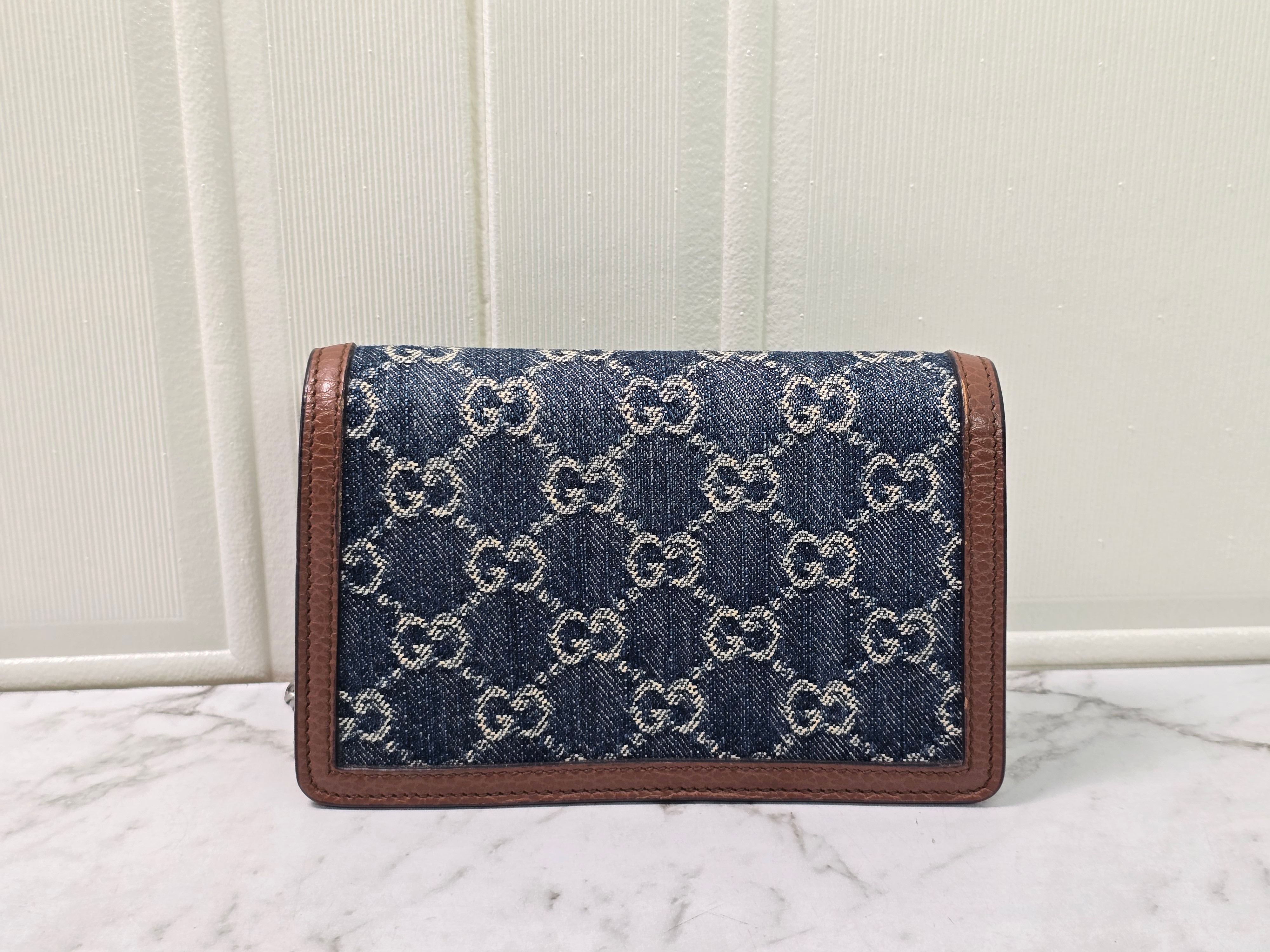 Gucci Dionysus Super Mini Denim GG