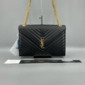 Saint Laurent Envelope Large Black