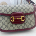 Gucci 1955 Horsebit GG Supreme Canvas Crossbody Bag