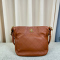 Chanel Hobo Small Caramel Quilted Leather