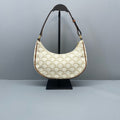 Celine White Triomphe Canvas
