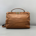 Fendi Large Peekaboo Brown