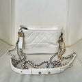 Chanel Gabrielle Small Hobo Bag, White