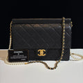 Chanel Pearl Chain Flap Shoulder Bag