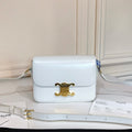 Celine Triomphe Teen White