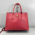 Prada Red Saffiano Leather Galleria Large