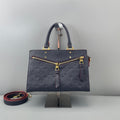 Louis Vuitton Sully MM Navy Monogram