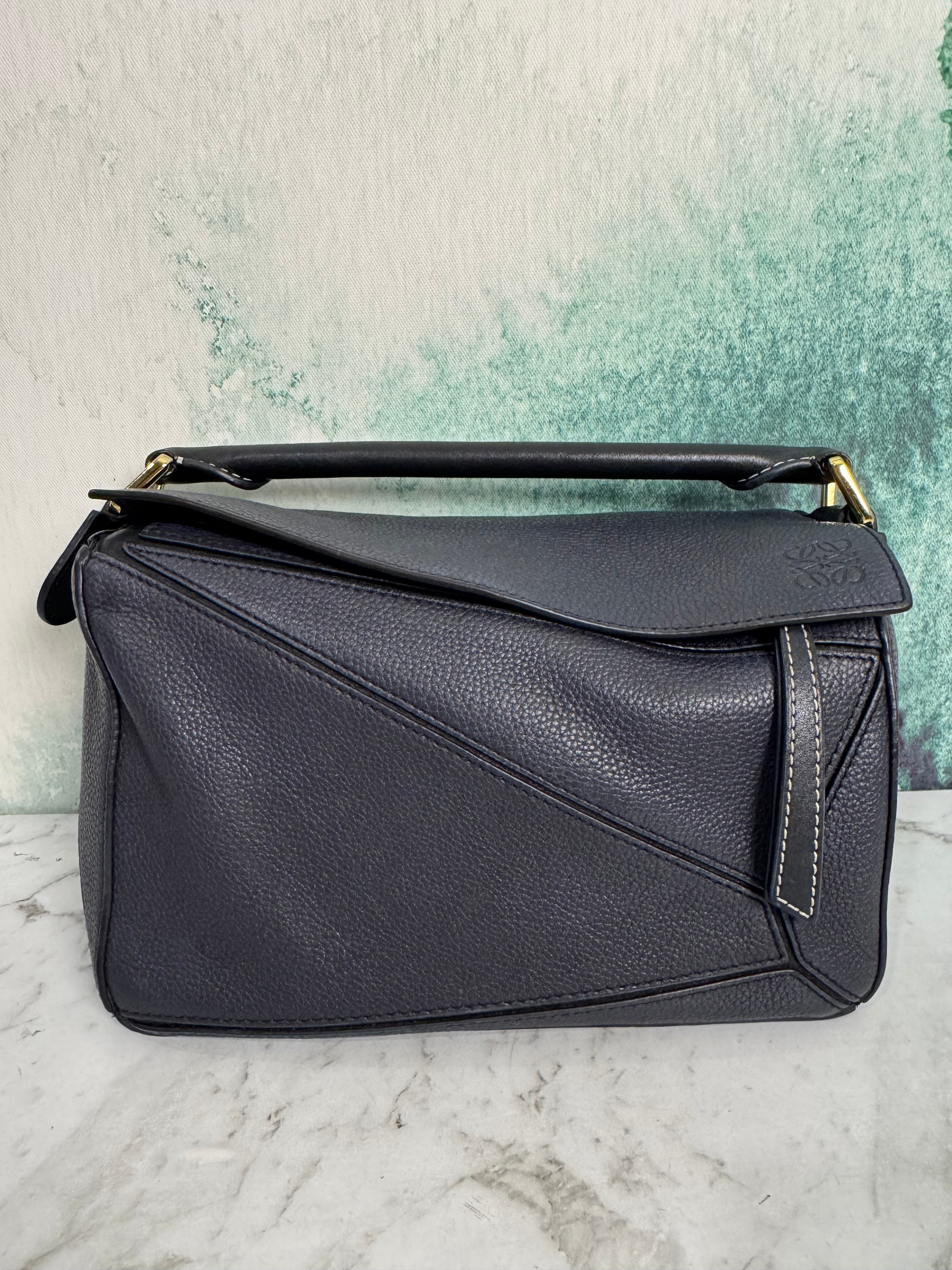 Loewe Medium Puzzle Navy