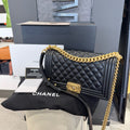 Chanel Le Boy Medium Black