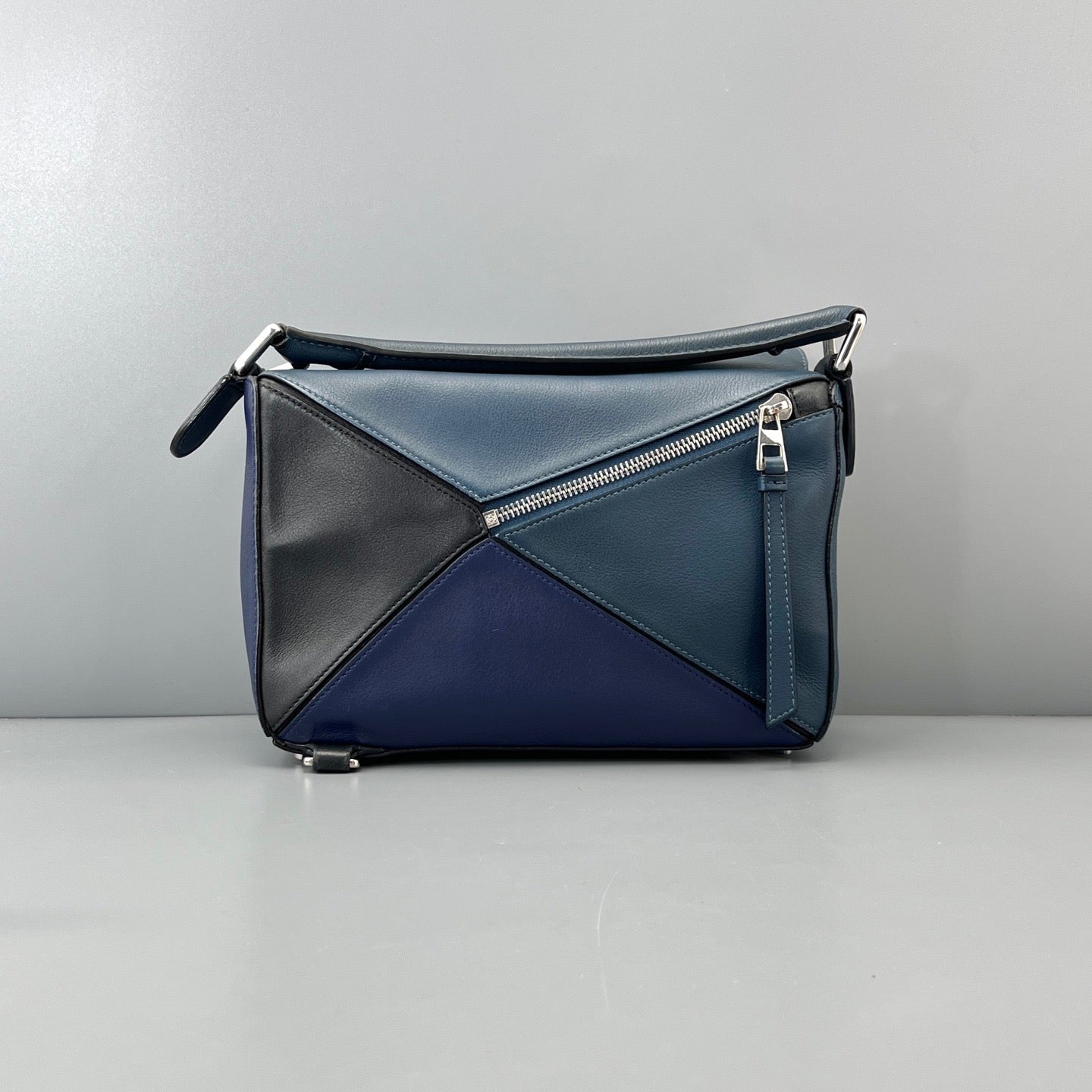 Loewe Puzzle Small Blue/Black