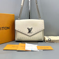 Louis Vuitton Lockme Studded White