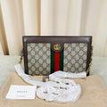 Gucci Ophidia Bag Vintage GG Monogram Brown 26cm