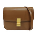 Celine Classic Box Medium Brown