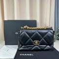 Chanel 19Bag Large Black Lambskin