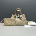 Dior Toulouse, Light Beige Cannage Leather