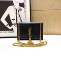 Saint Laurent Kate Small Black Leather Crossbody Bag
