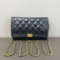 Chanel Black Lambskin Boy Wallet
