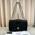 Chanel Classic Flap Black Caviar Gold Hardware