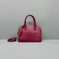 Louis Vuitton Alma BB Burgundy （Missing the lock）