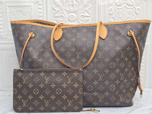 Pre-owned Authentic Louis Vuitton Neverfull GM In Excellent Condition