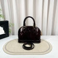 Louis Vuitton Alma BB Cherry Patent Leather