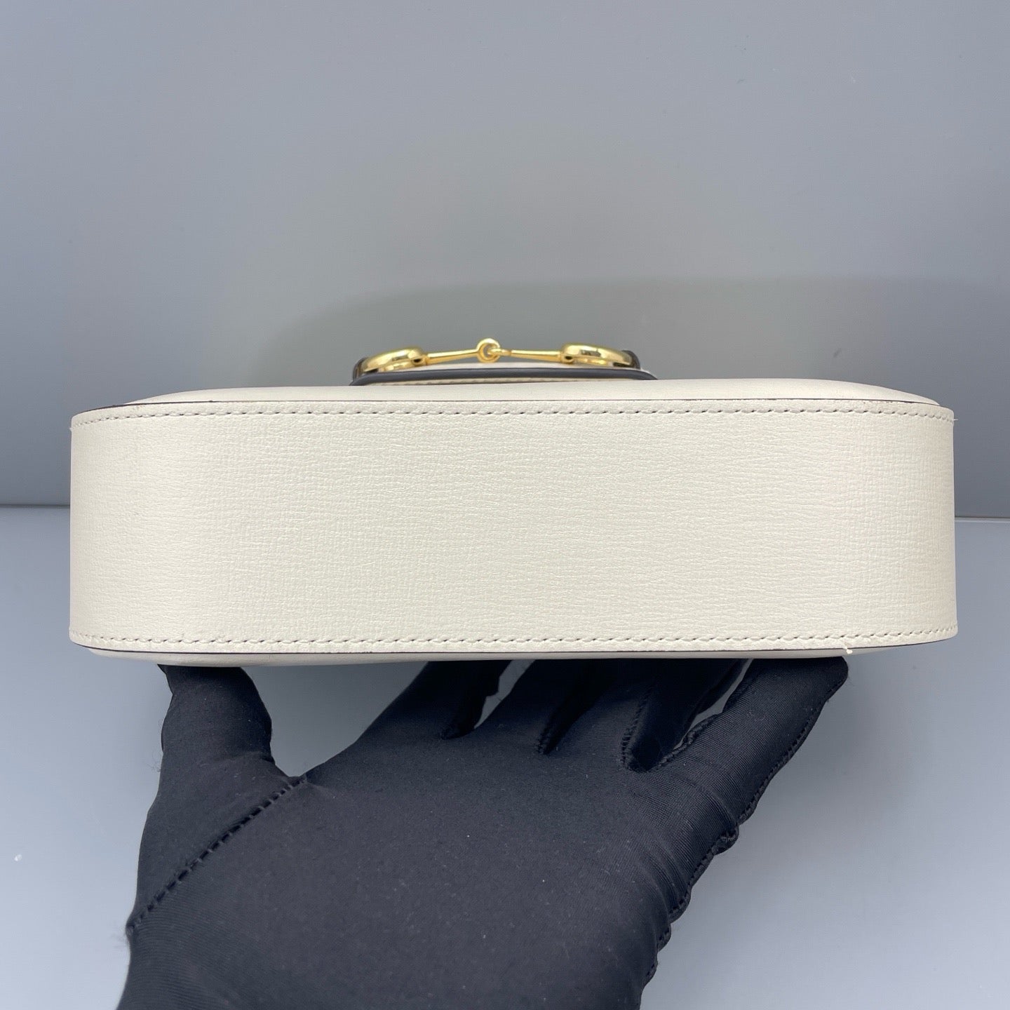 Gucci Horsebit 1955 Mini White