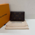 Louis Vuitton Monogram Pocket Organizer Wallet with Box & Dust Bag