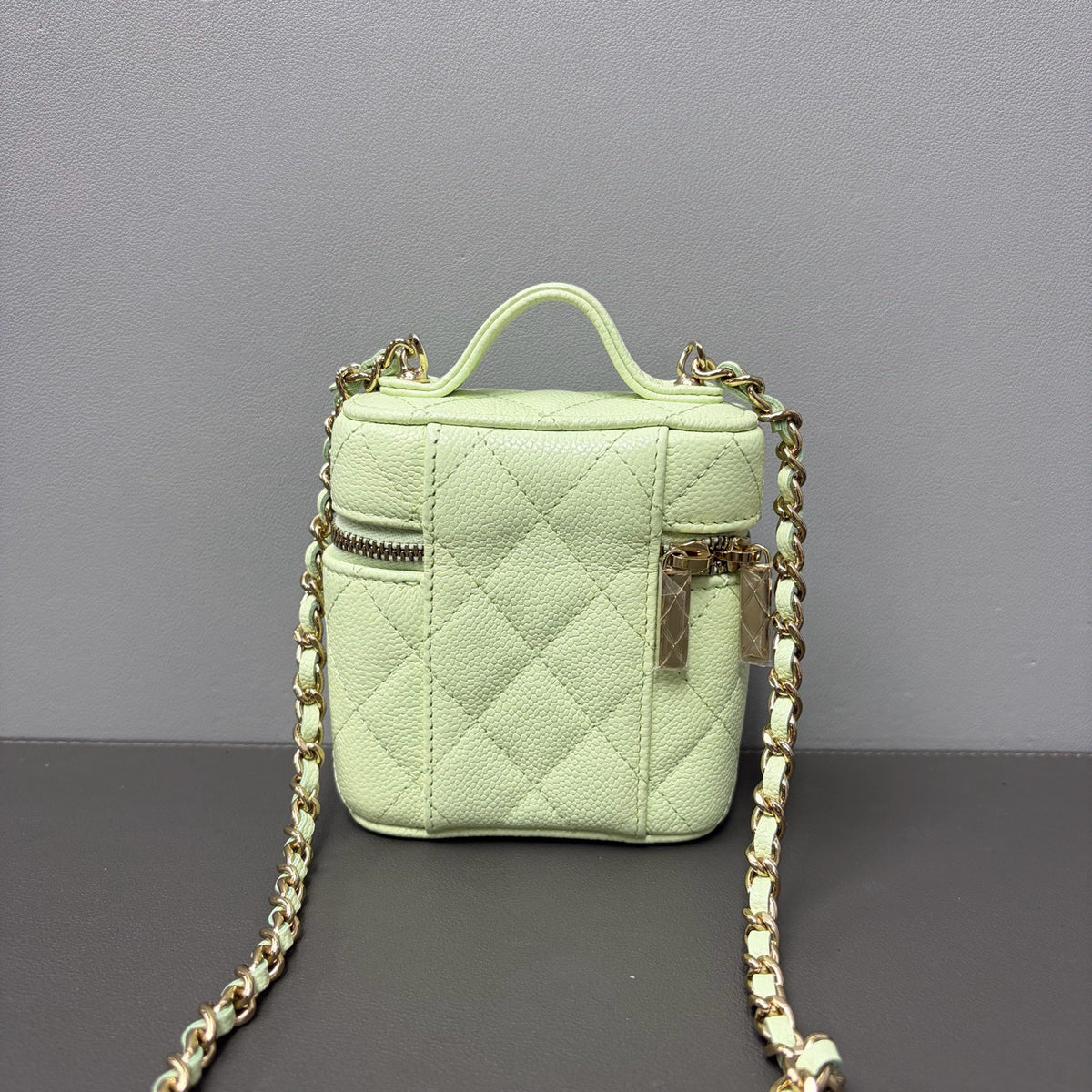 Chanel Mini Vanity Light Green