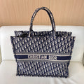 Dior Large Book Tote Blue