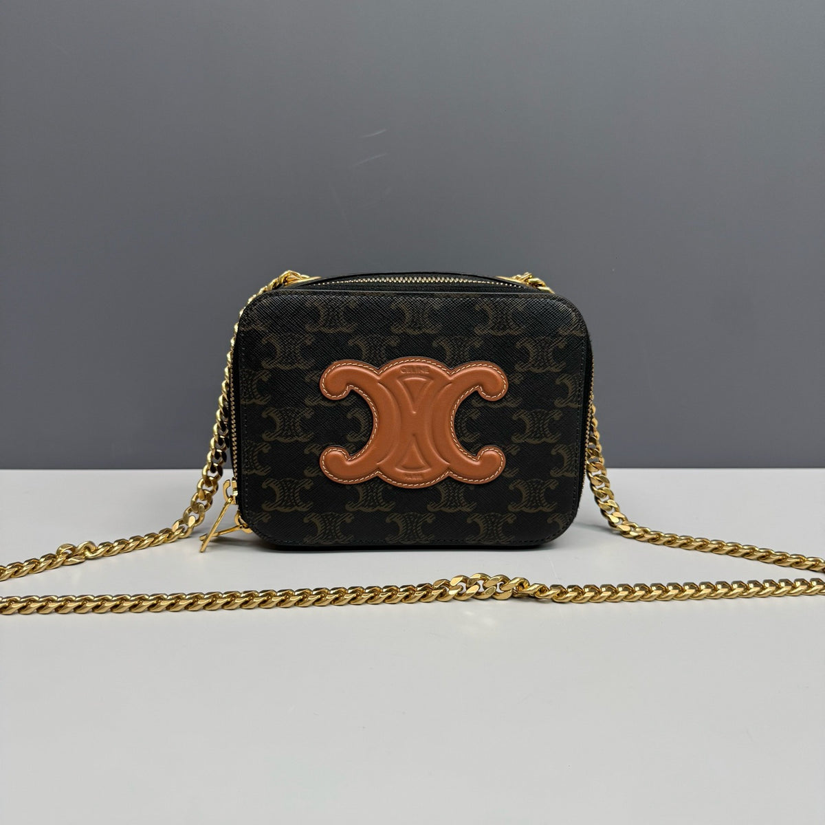 Celine Triomphe Box Camera Bag
