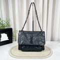 Saint Laurent Niki Medium Navy Bag